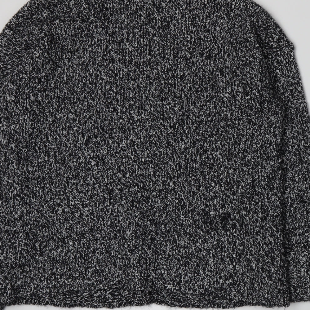 Marks and Spencer Womens Grey  Knit Cardigan Jumper Size M