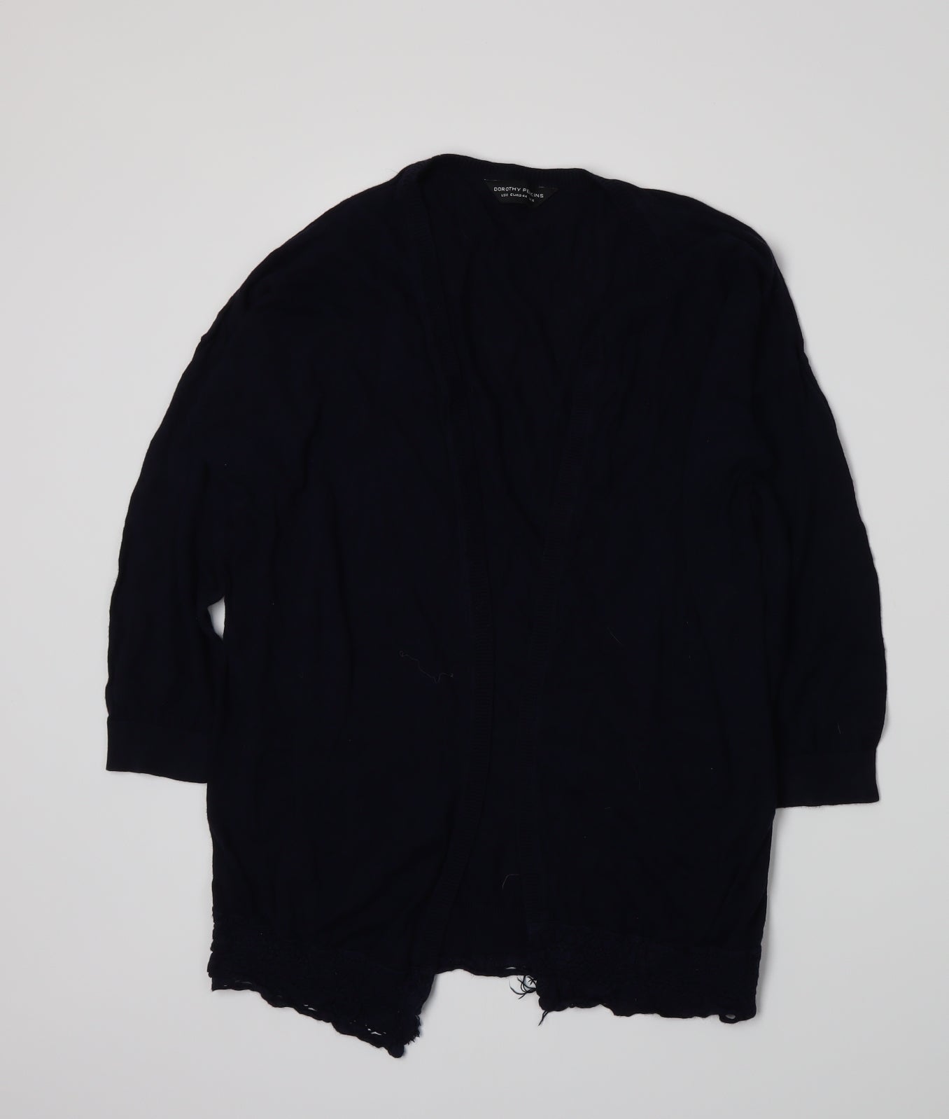 Dorothy Perkins Womens Blue   Cardigan Jumper Size 16