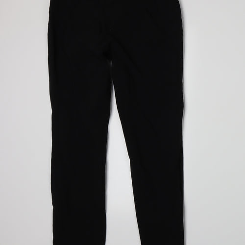 Papaya Womens Black   Trousers  Size 12 L28 in