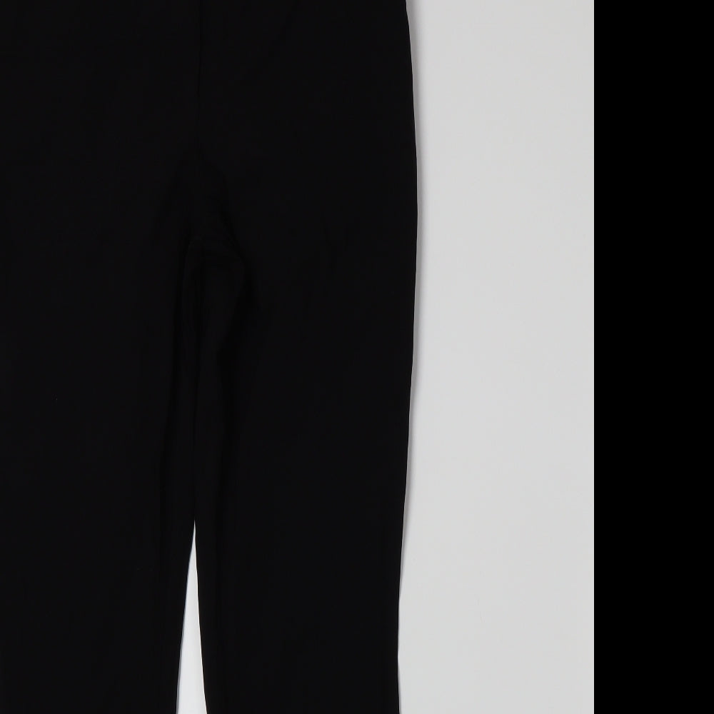 Papaya Womens Black   Trousers  Size 12 L28 in