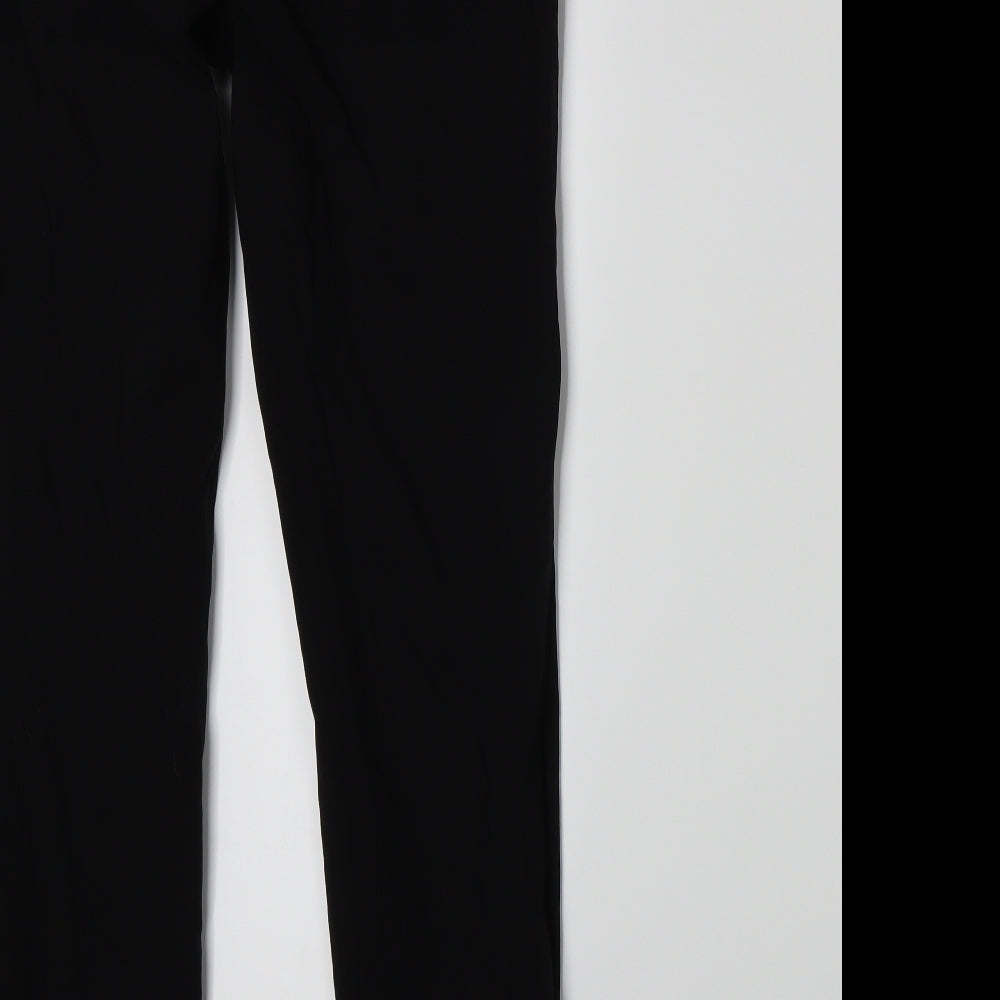 Papaya Womens Black   Trousers  Size 12 L28 in
