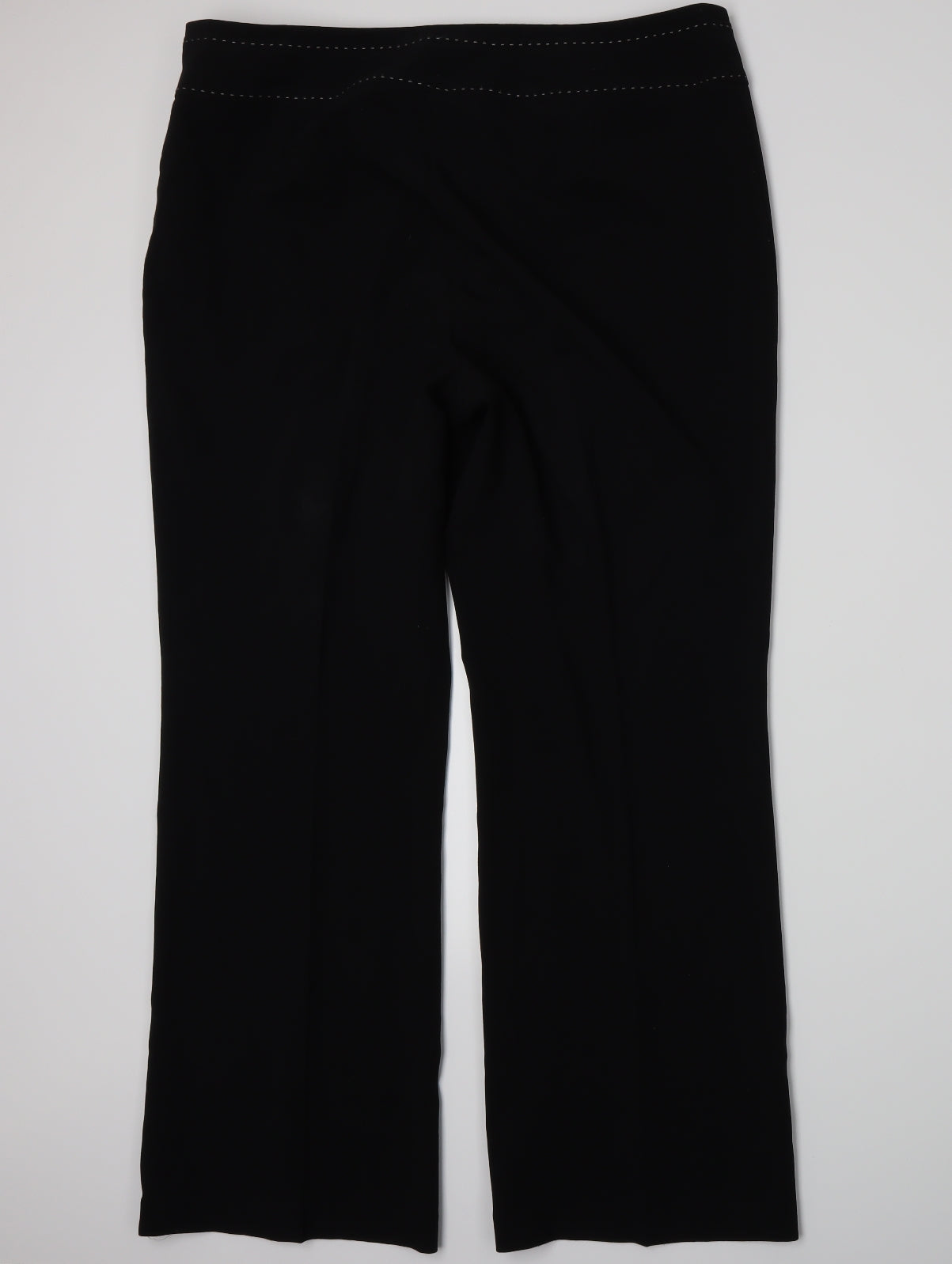 Marks and Spencer Womens Black   Trousers  Size 18 L31 in