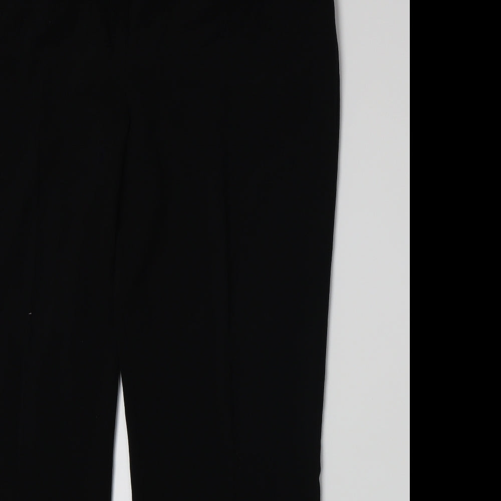 Marks and Spencer Womens Black   Trousers  Size 18 L31 in