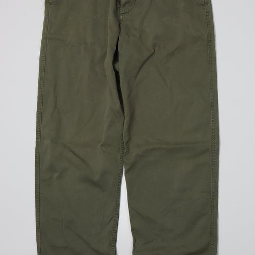 albam Mens Green   Trousers  Size 30 L30 in