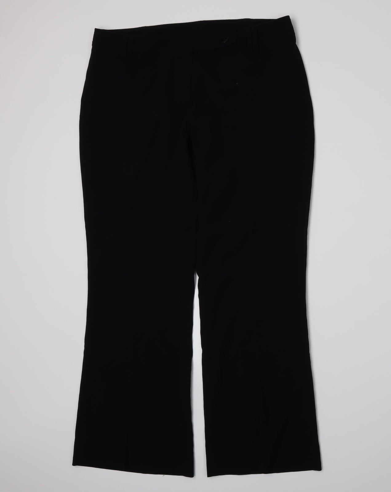 Marks and Spencer Womens Black   Trousers  Size 14 L28 in
