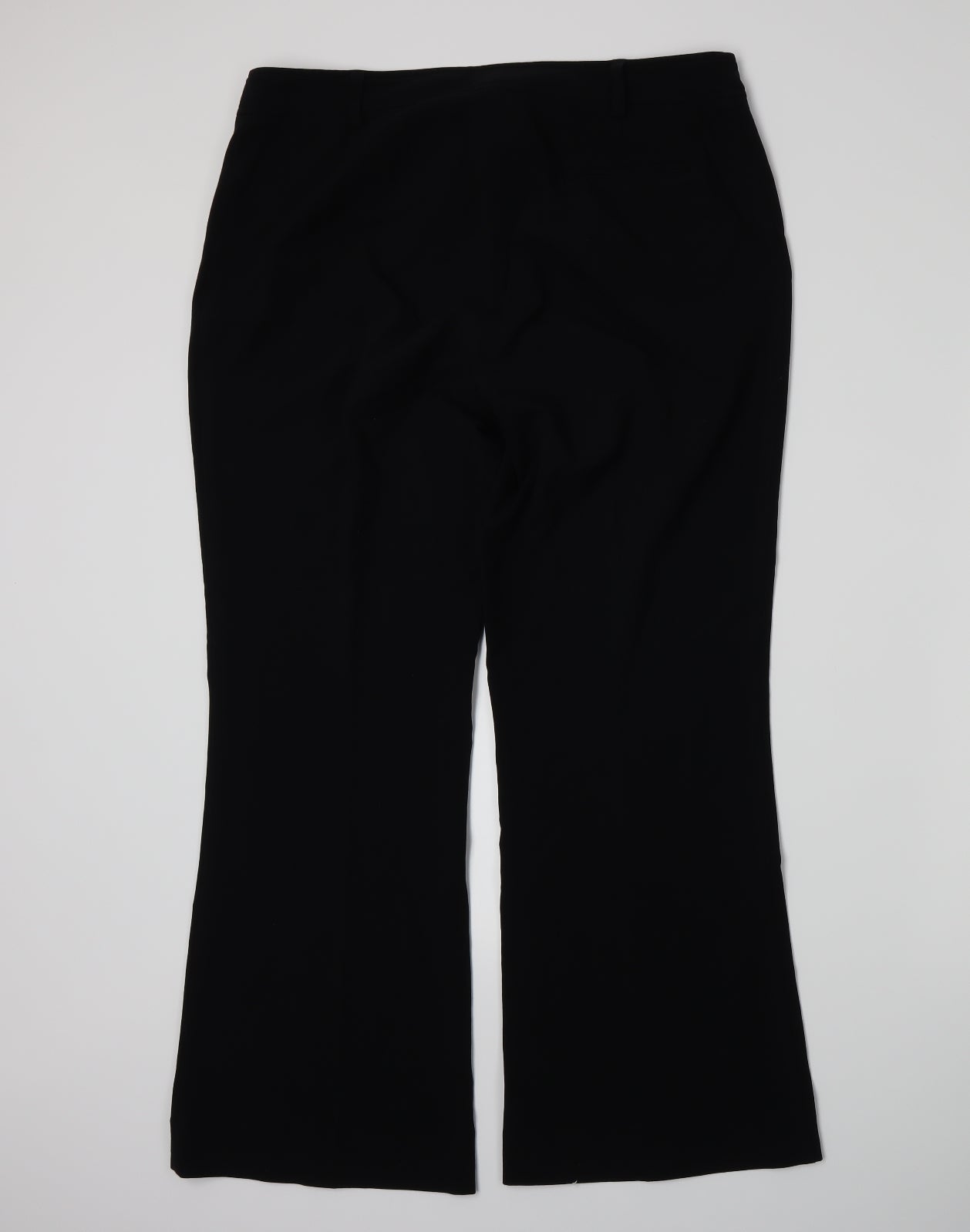 Marks and Spencer Womens Black   Trousers  Size 14 L28 in