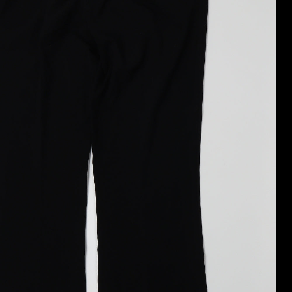 Marks and Spencer Womens Black   Trousers  Size 14 L28 in