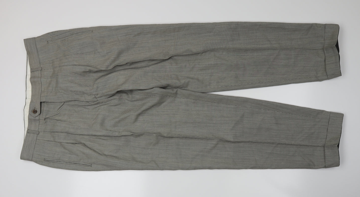 Preworn Mens Grey   Trousers  Size 37 L32 in