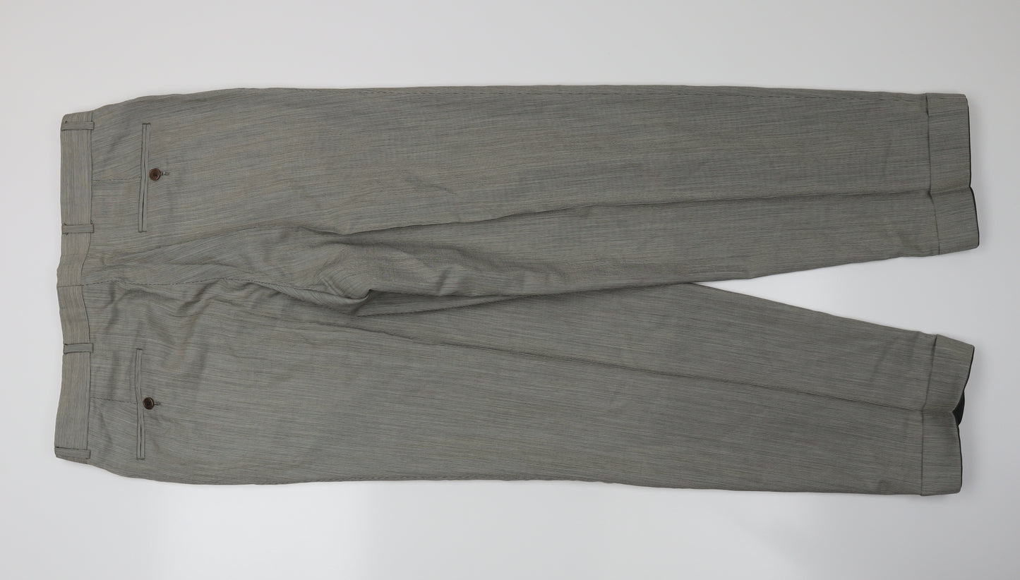Preworn Mens Grey   Trousers  Size 37 L32 in