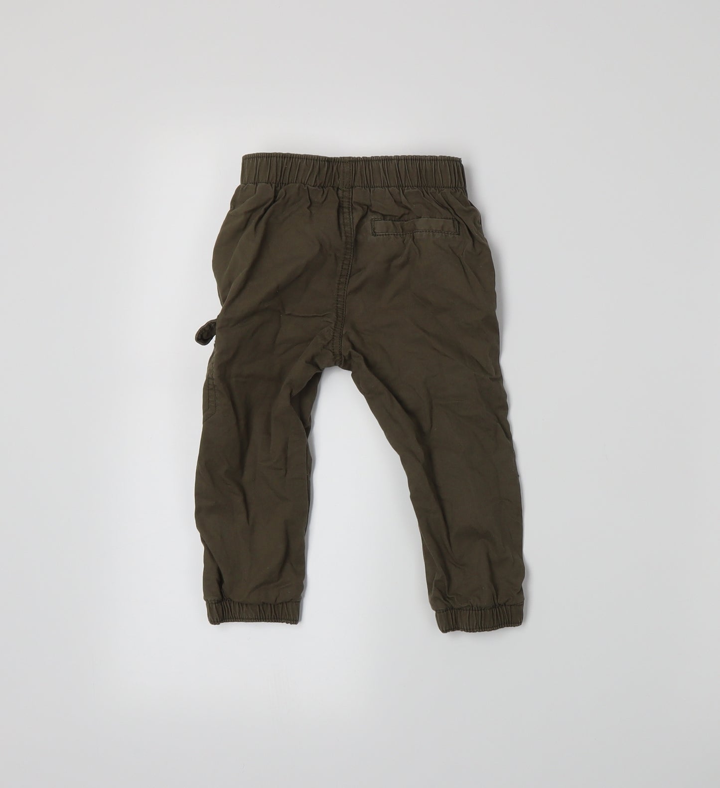 Blukids Boys Green   Cargo Trousers Size 18-24 Months
