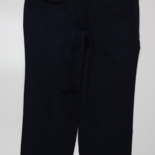 Brooks Brothers Mens Blue   Trousers  Size 42 L28 in