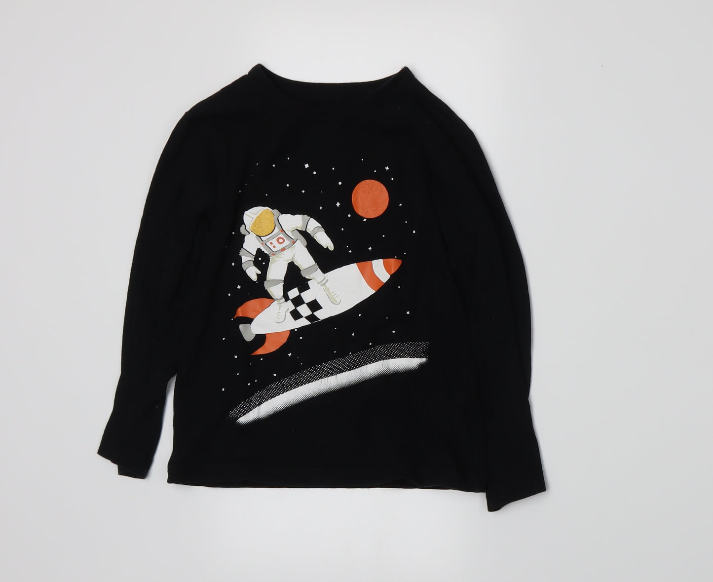 Gap Boys Black   Basic T-Shirt Size 5 Years