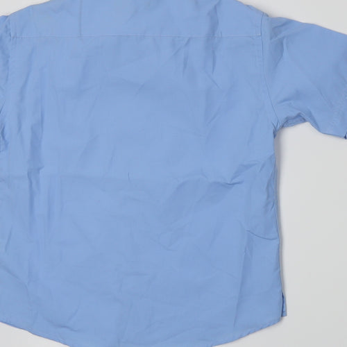 lumps Boys Blue   Basic Button-Up Size 8-9 Years