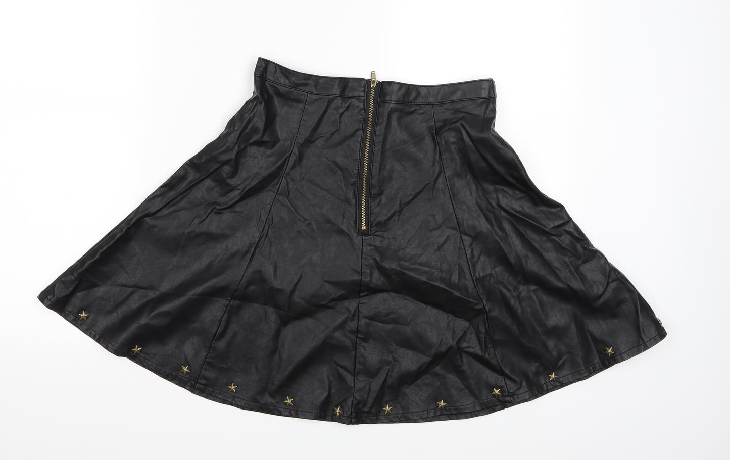 Ad Lib Womens Black   A-Line Skirt Size 10