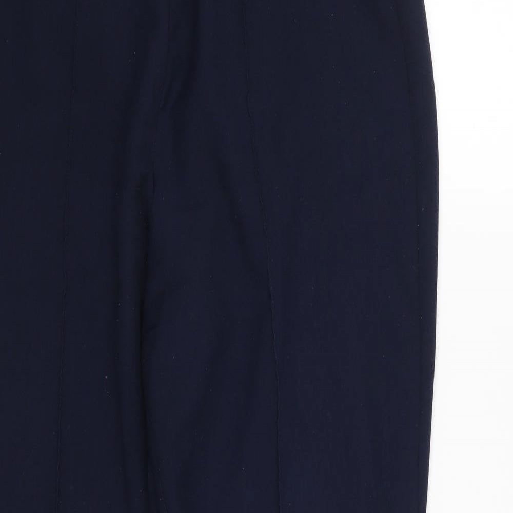 Arista Womens Blue  Rayon Trousers  Size 12 L28 in