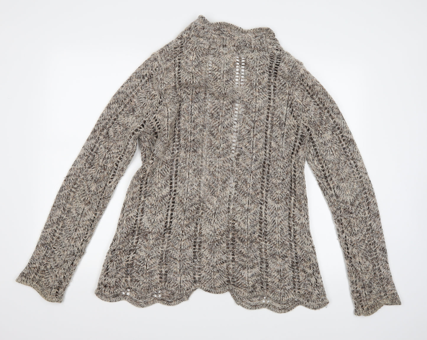 BHS Womens Brown  Knit Cardigan Jumper Size M