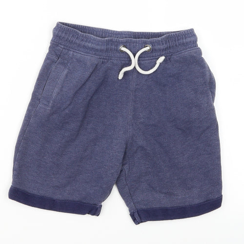 Marks and Spencer Boys Blue  Jersey Sweat Shorts Size 8-9 Years