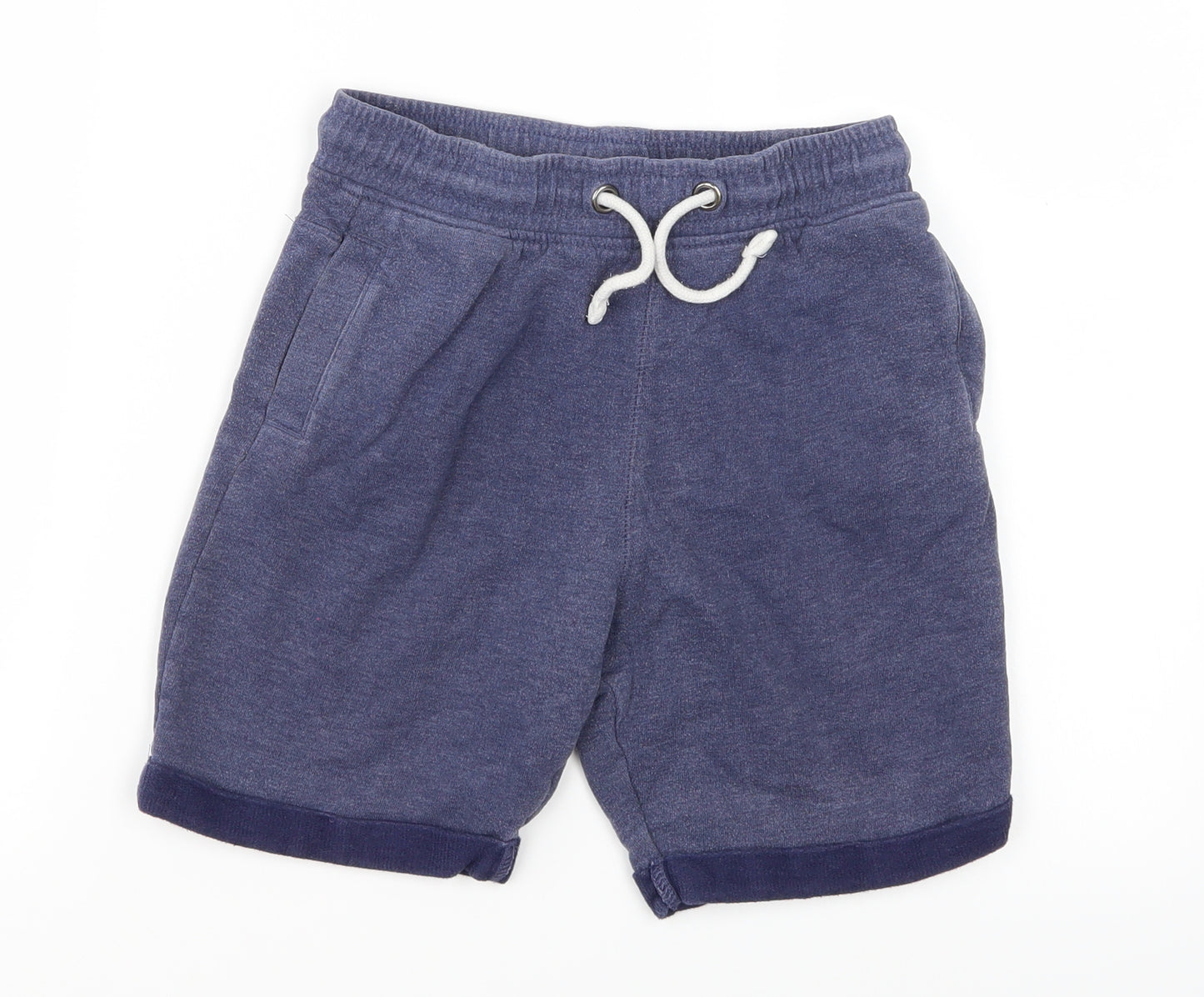 Marks and Spencer Boys Blue  Jersey Sweat Shorts Size 8-9 Years