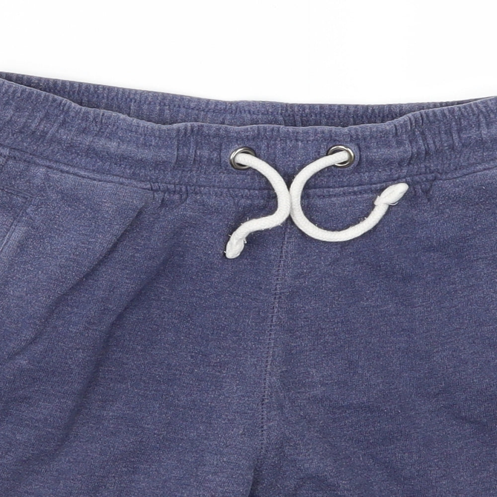 Marks and Spencer Boys Blue  Jersey Sweat Shorts Size 8-9 Years