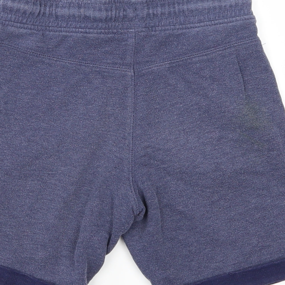 Marks and Spencer Boys Blue  Jersey Sweat Shorts Size 8-9 Years