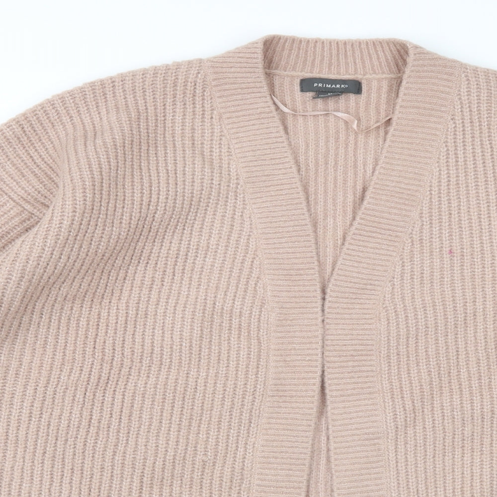 Primark Womens Pink  Knit Cardigan Jumper Size 10
