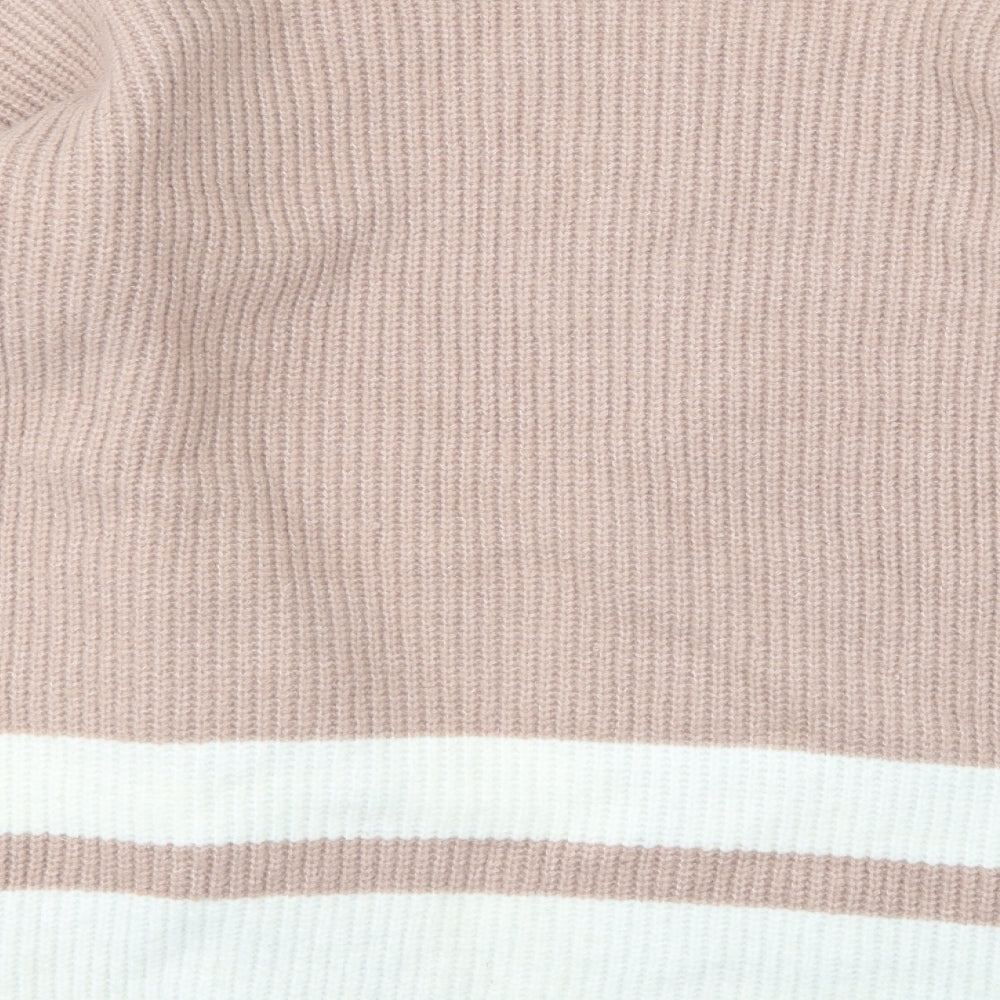 Primark Womens Pink  Knit Cardigan Jumper Size 10