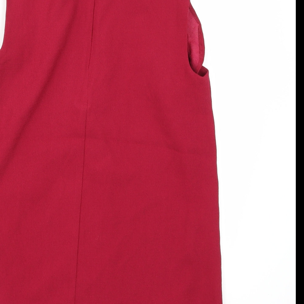 Warehouse Womens Red   Basic Tank Size 8  - Wine red