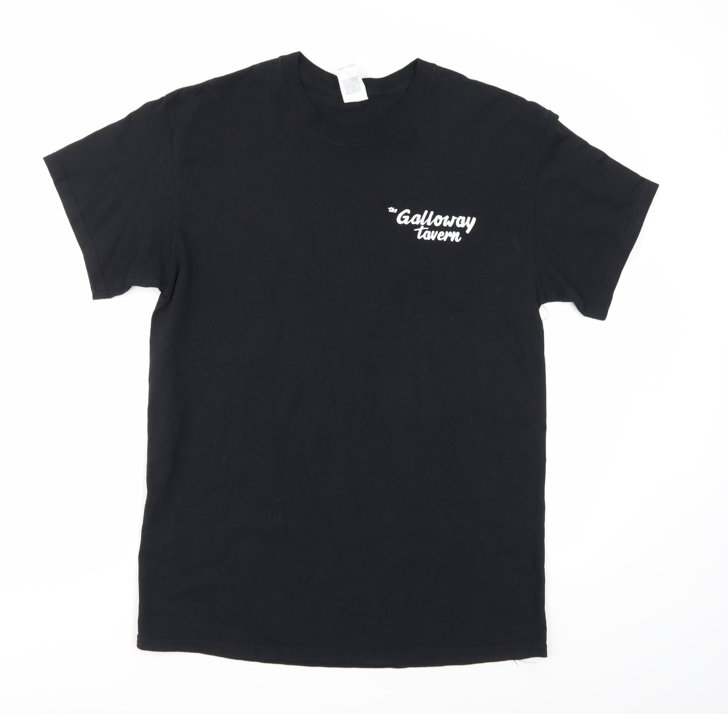 Gildan Mens Black    T-Shirt Size M