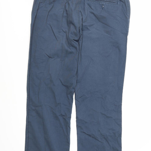 Maine Mens Blue   Chino Trousers  L29 in