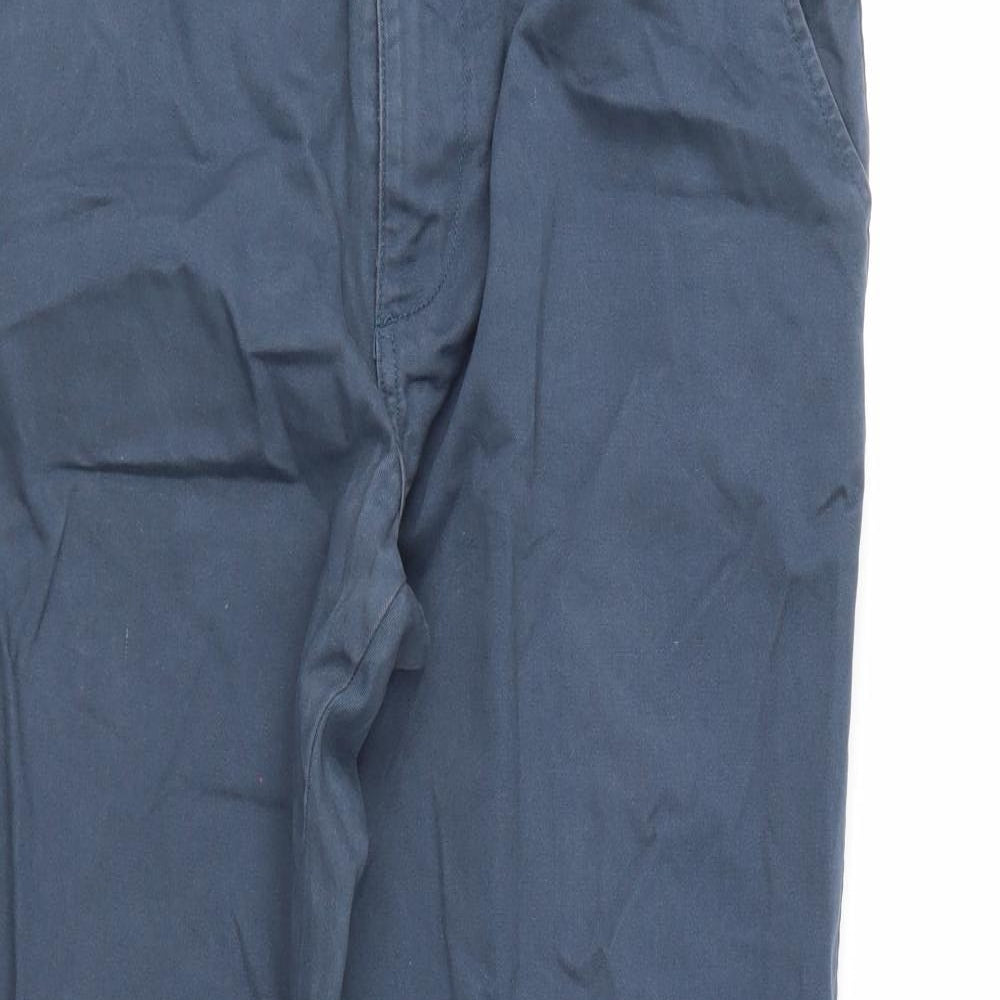 Maine Mens Blue   Chino Trousers  L29 in