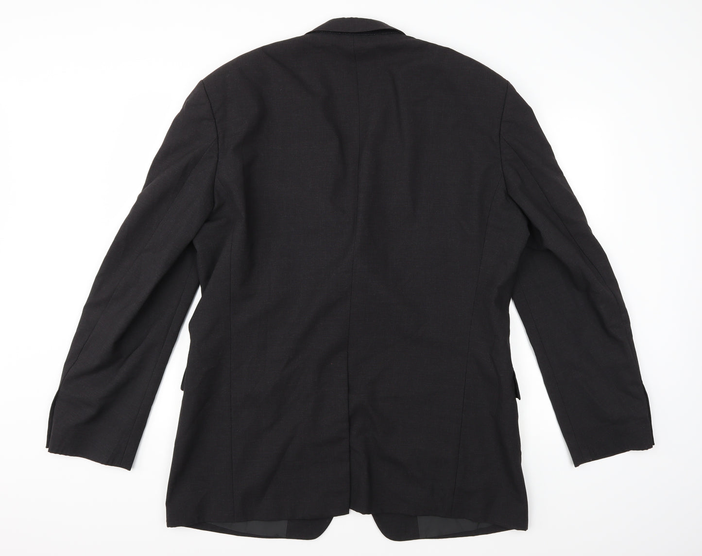 HUGO BOSS Mens Grey  Rayon Jacket Suit Jacket Size 44
