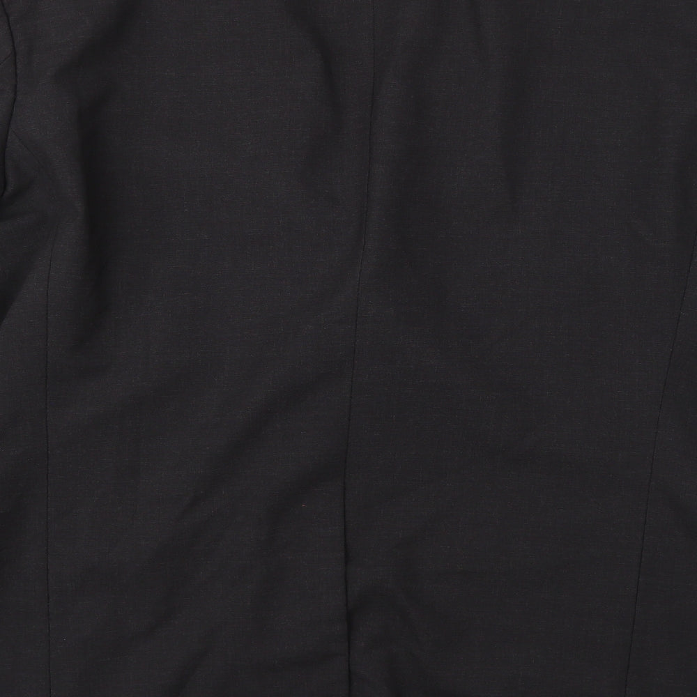 HUGO BOSS Mens Grey  Rayon Jacket Suit Jacket Size 44
