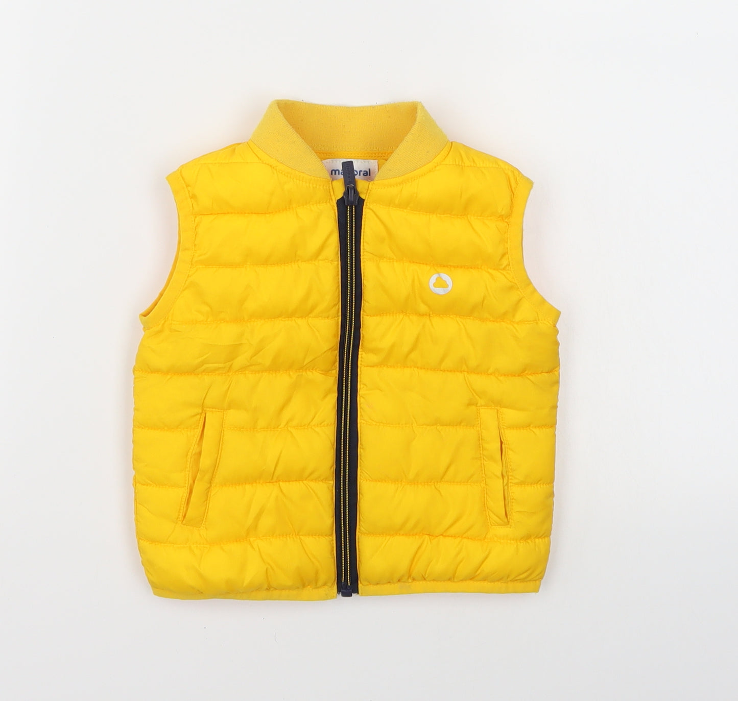 Mayoral Baby Yellow   Gilet Coat Size 9-12 Months