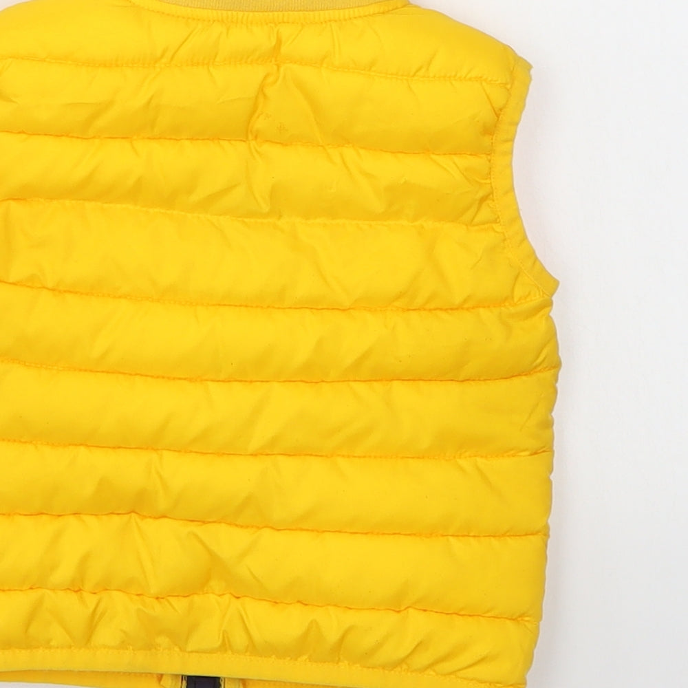 Mayoral Baby Yellow   Gilet Coat Size 9-12 Months