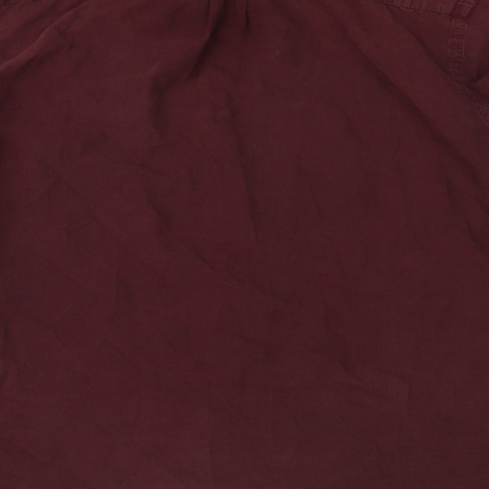 H&M Mens Purple    Button-Up Size L