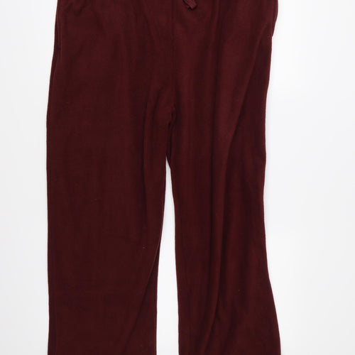 Atlas Mens Red  Fleece  Lounge Pants Size 2XL