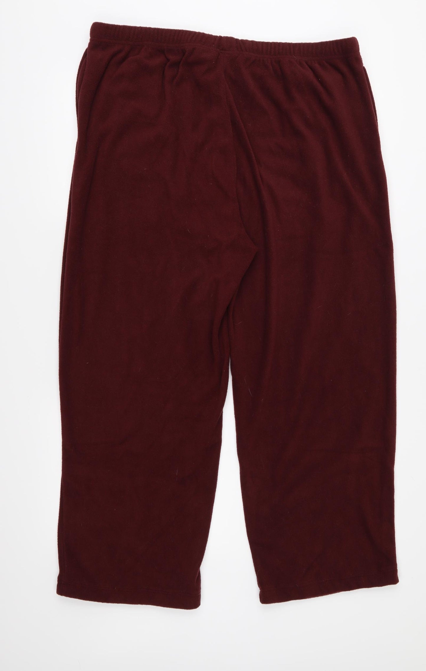 Atlas Mens Red  Fleece  Lounge Pants Size 2XL
