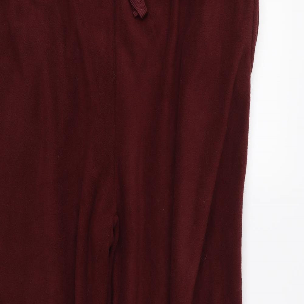 Atlas Mens Red  Fleece  Lounge Pants Size 2XL
