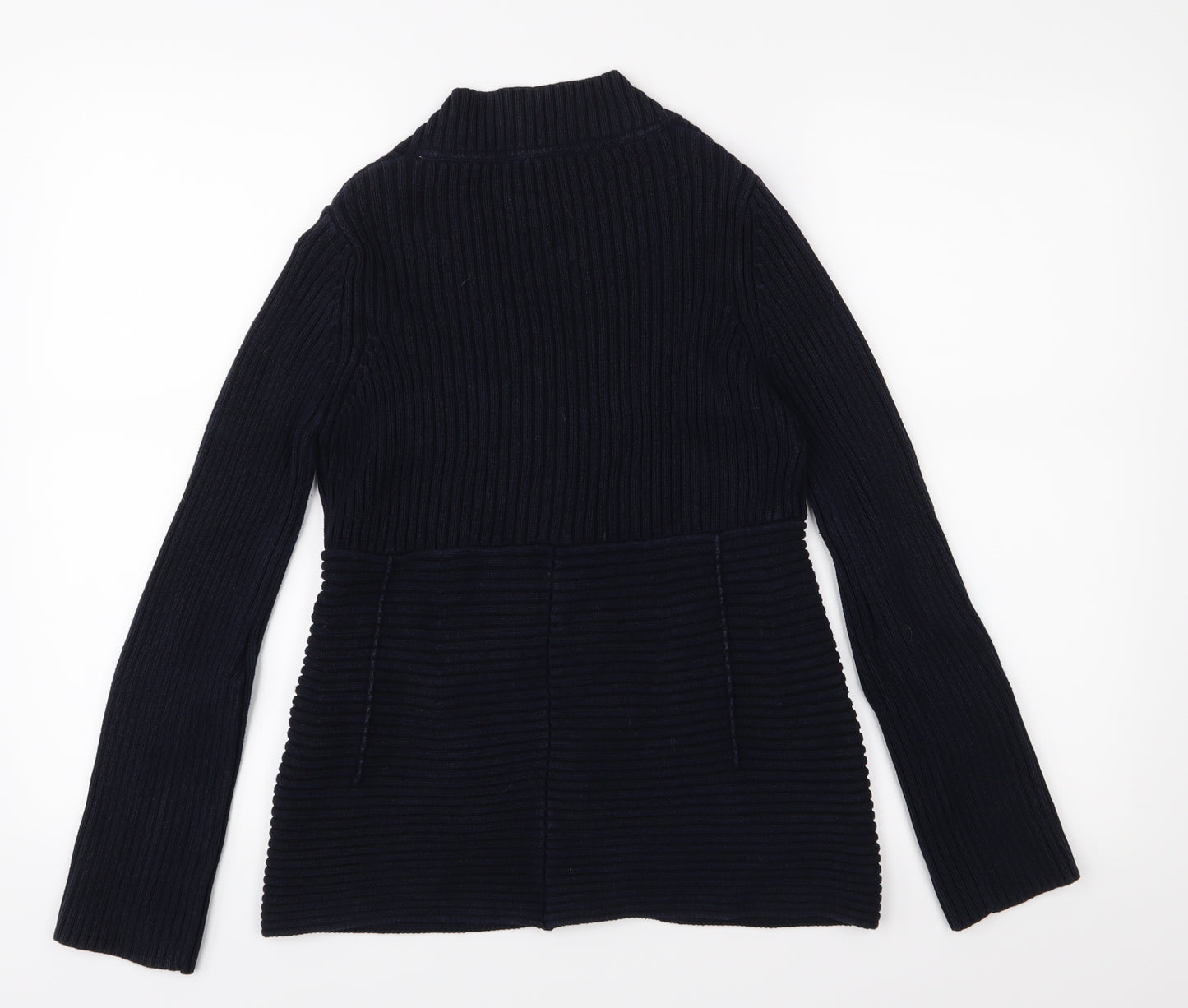 Wolsey Womens Blue  Knit Cardigan Jumper Size 10