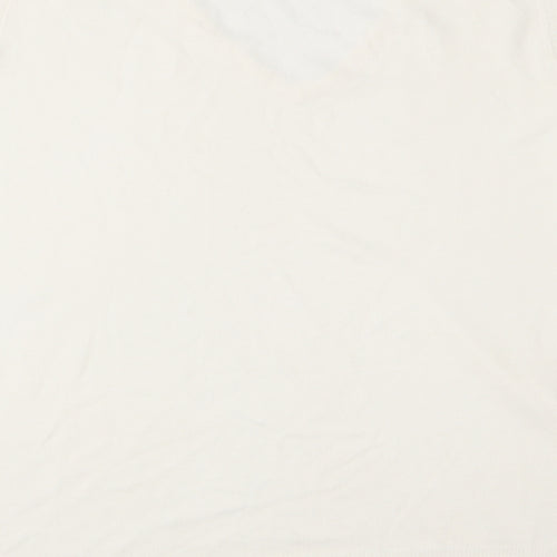 Marks and Spencer Womens Ivory  Knit Pullover Jumper Size 18