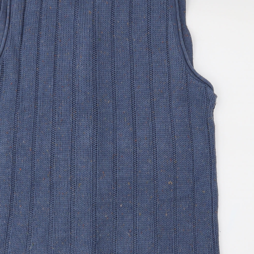 Savatini Mens Blue  Knit Cardigan Jumper Size S