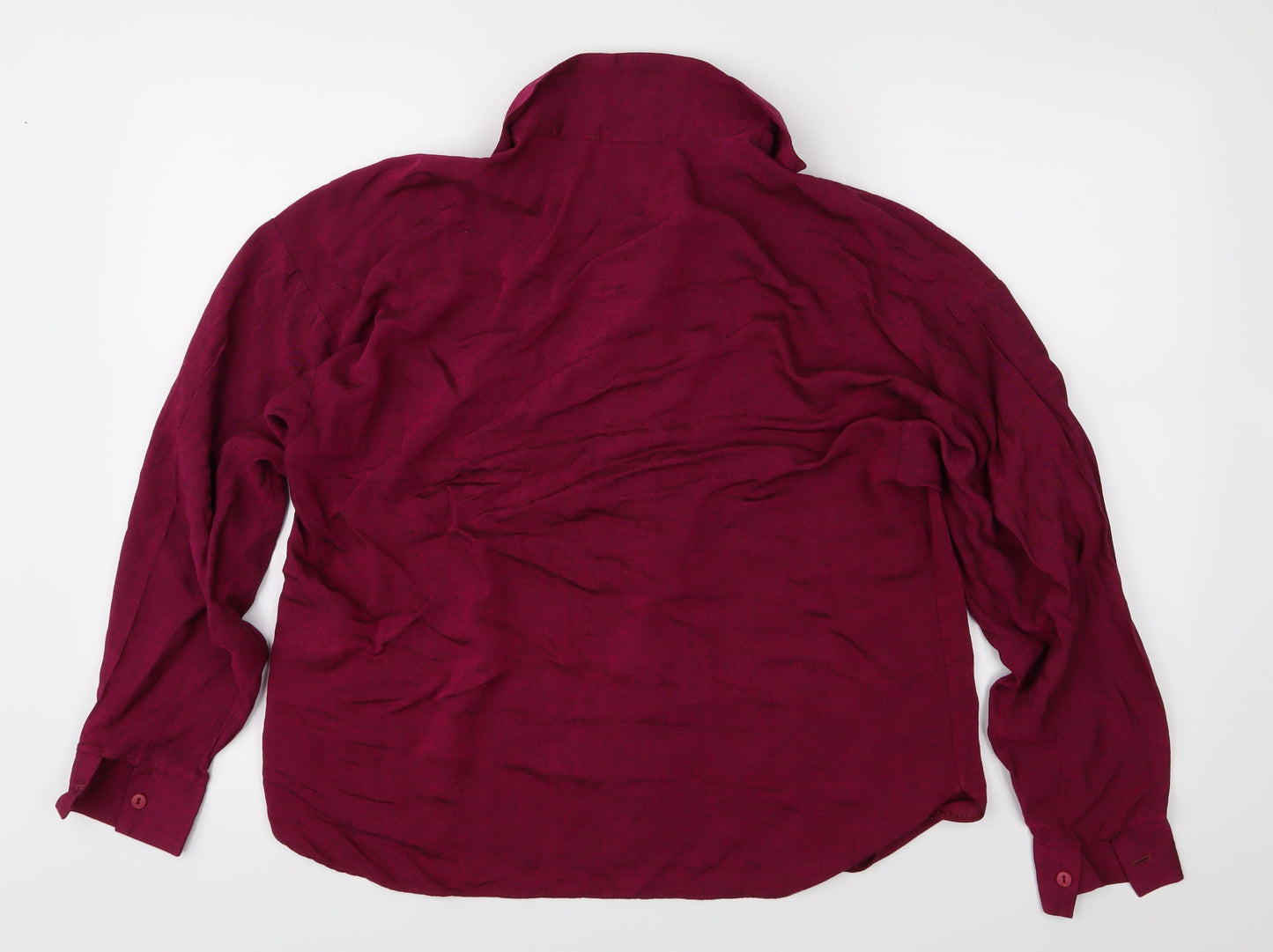 Preworn Womens Pink   Basic Blouse Size 14