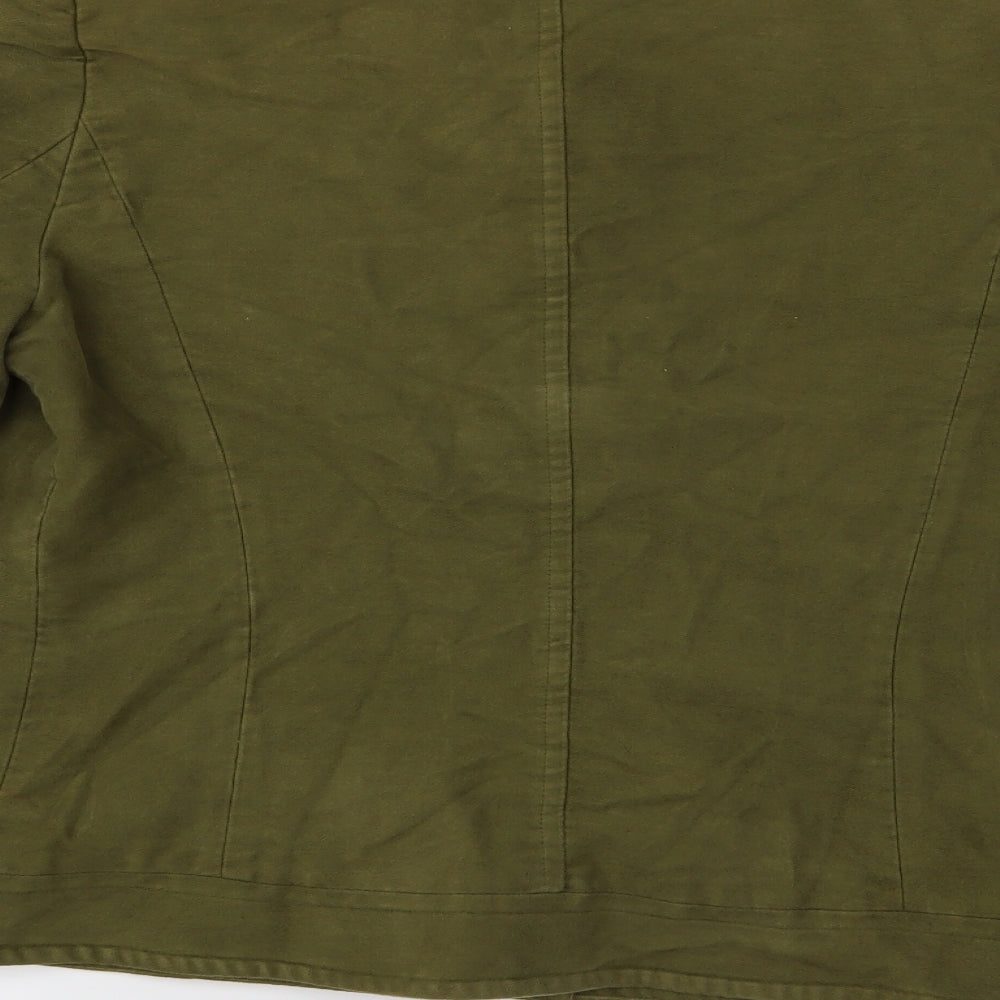 KEW Womens Green  Velvet Jacket  Size 12
