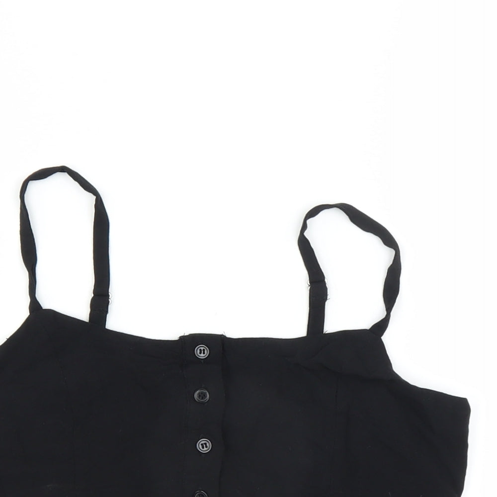 New Look Womens Black   Basic Blouse Size 10