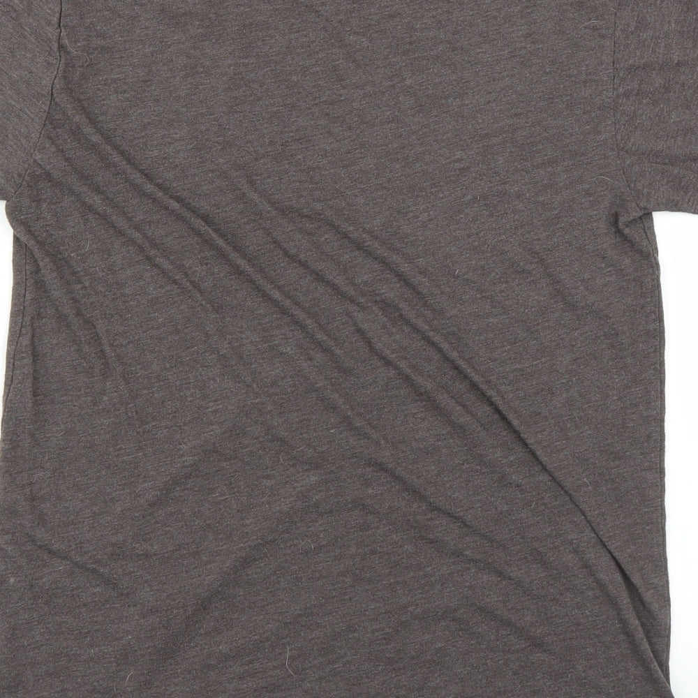 Preworn Womens Brown   Basic T-Shirt Size S
