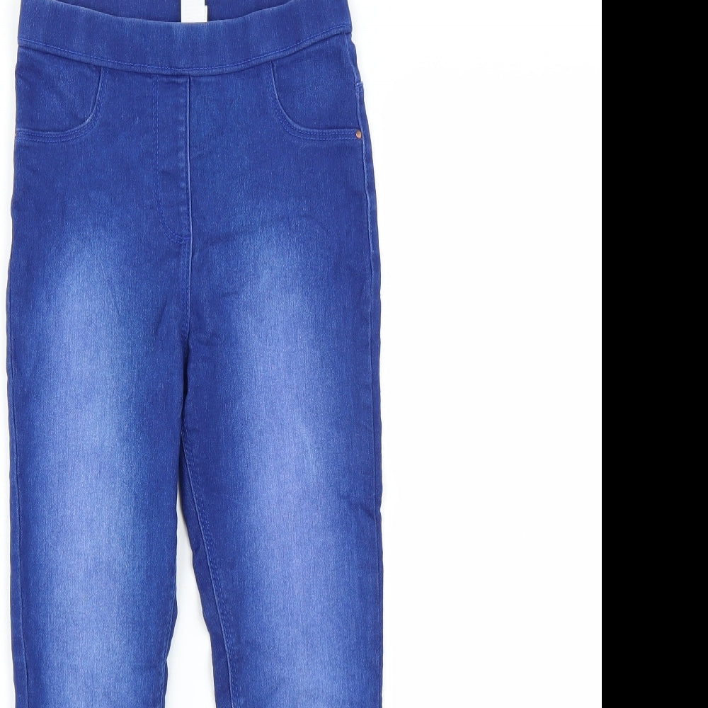 George Girls Blue   Jegging Trousers Size 7-8 Years