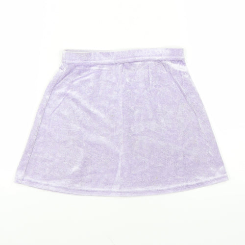 George Girls Purple   Mini Skirt Size 5-6 Years