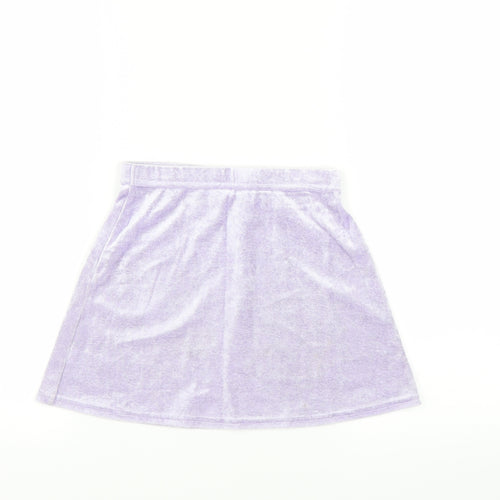 George Girls Purple   Mini Skirt Size 5-6 Years