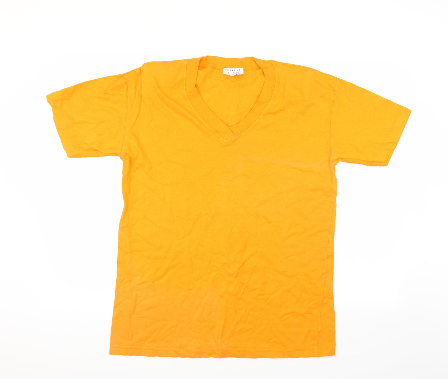 express tricot Womens Orange   Basic T-Shirt Size S