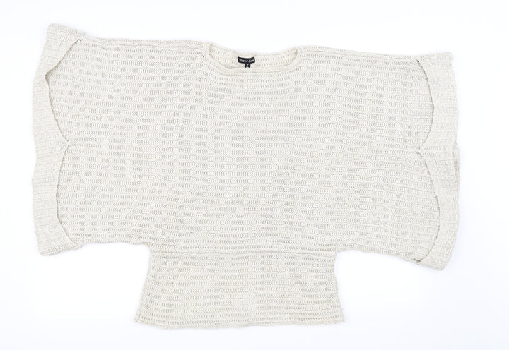 Brave Soul Womens Ivory Pullover Jumper Size S
